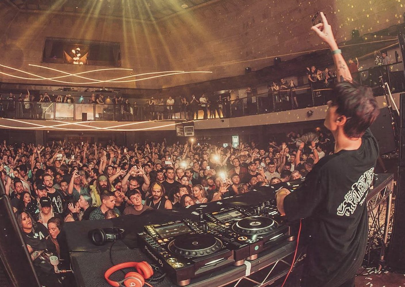 Audien playing live