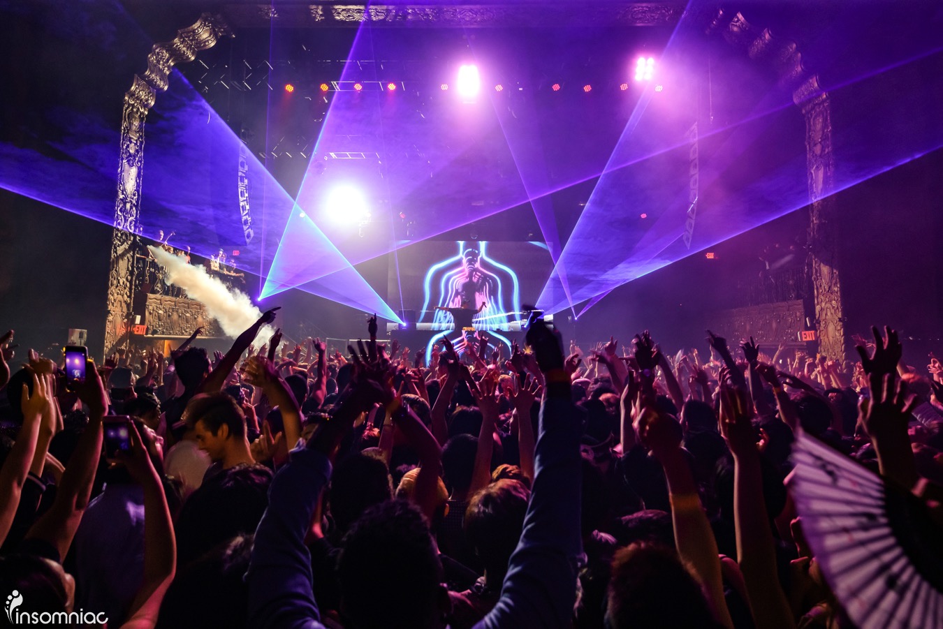 Audien performing on tour